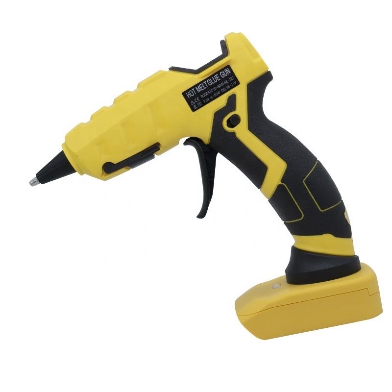 New arrival glue gun cordless  compatible with different interface Wholesale wireless lithium battery glue gun