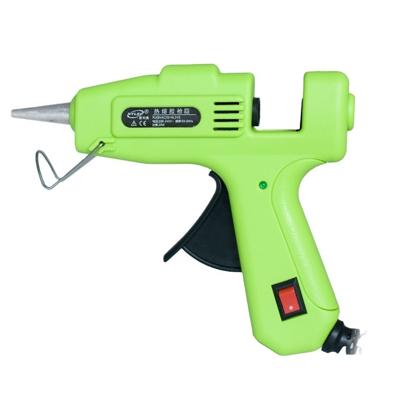 20W glue gun No dripping hot glue gun  Good stand glue guns  for DIY and home repair NL310