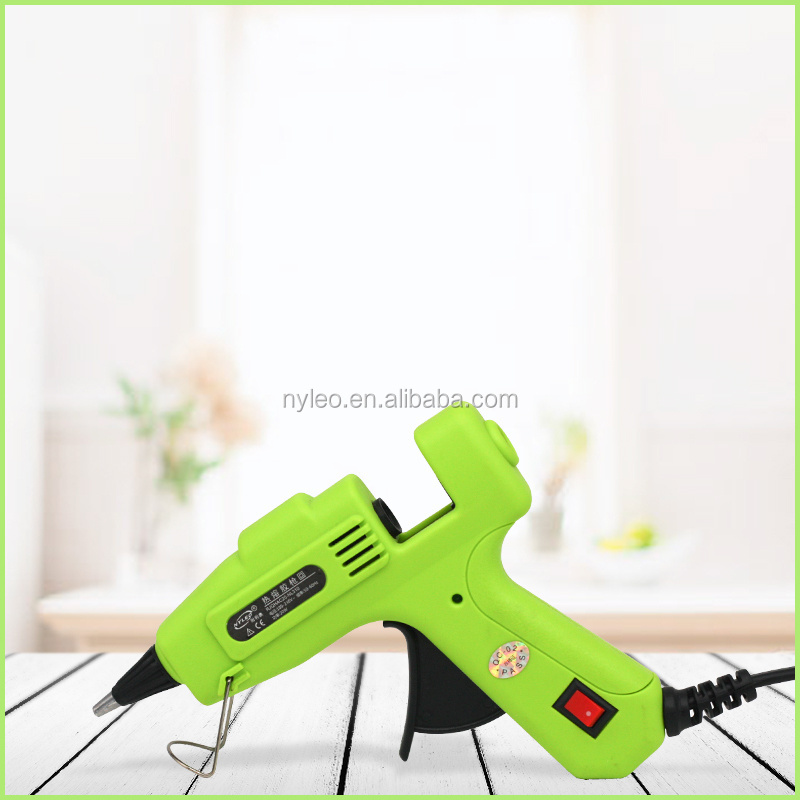 20W glue gun No dripping hot glue gun  Good stand glue guns  for DIY and home repair NL310