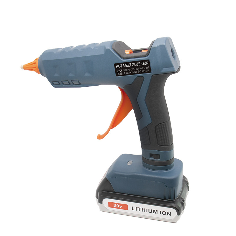 NYLEO NL-237 Glue Gun li-ion Battery Powered Full Size 11mm Sticks Use for Arts & Crafts(No battery tool bare) Customized 20V Co