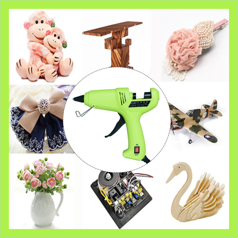 NYLEO NL-211  Industrial Hot Melt Silicone Glue gun 60W easy to use adhesive tool kit