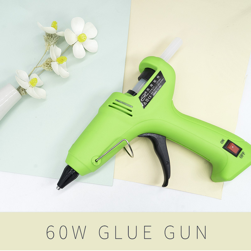 NYLEO NL-211  Industrial Hot Melt Silicone Glue gun 60W easy to use adhesive tool kit