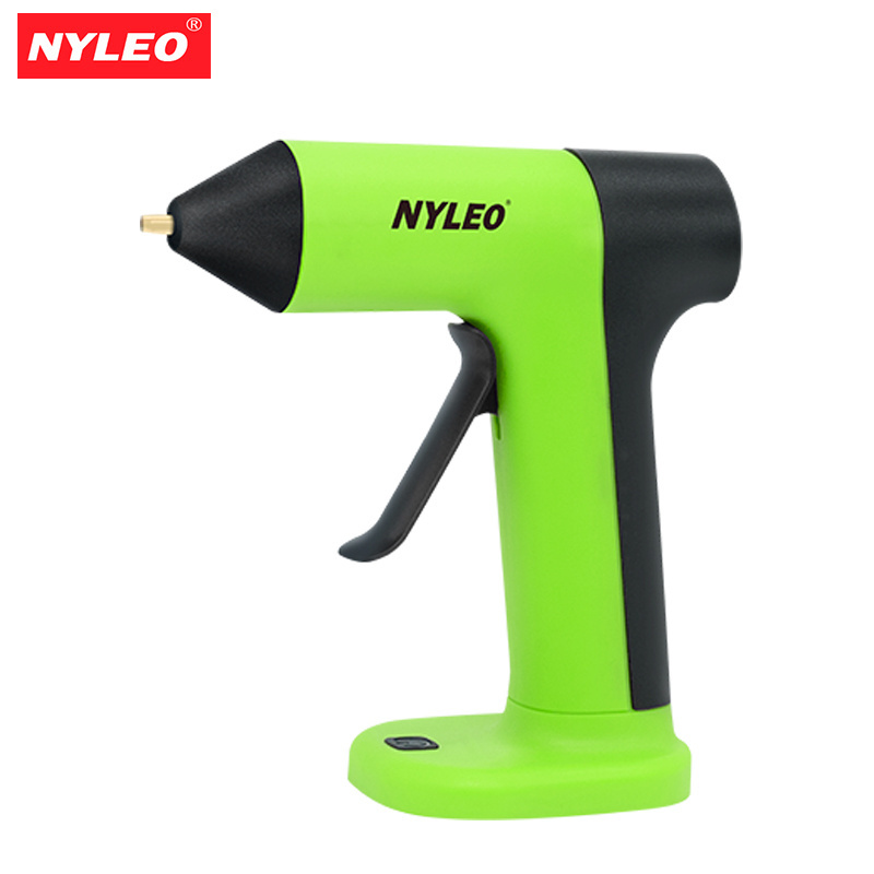 NYLEO  NL-246  New product 3.7V Rechargeable Cordless glue gun 30 Seconds Fast heating battery glue gun