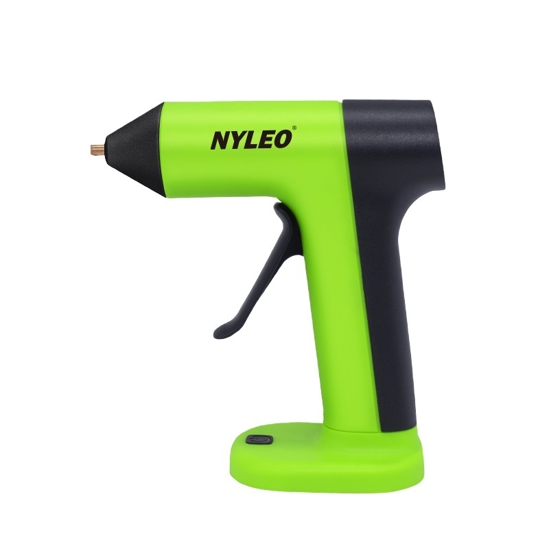 NYLEO  NL-246  New product 3.7V Rechargeable Cordless glue gun 30 Seconds Fast heating battery glue gun