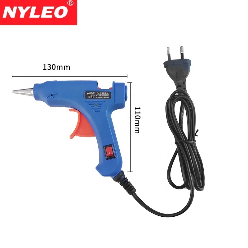 Corded Hot Melting Glue Guns for 7*200mm glue sticks  whole sale hot glue gun for home use