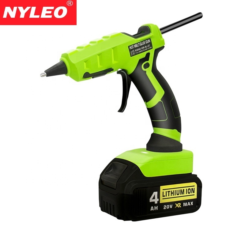 Cordless  glue gun for DIY battery hot glue gun with glue sticks for home repair