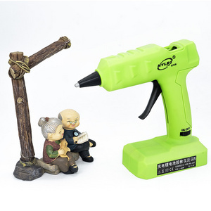 40W  lithium battery portable battery cordless glue gun for 7mm hot melt glue stick easy use