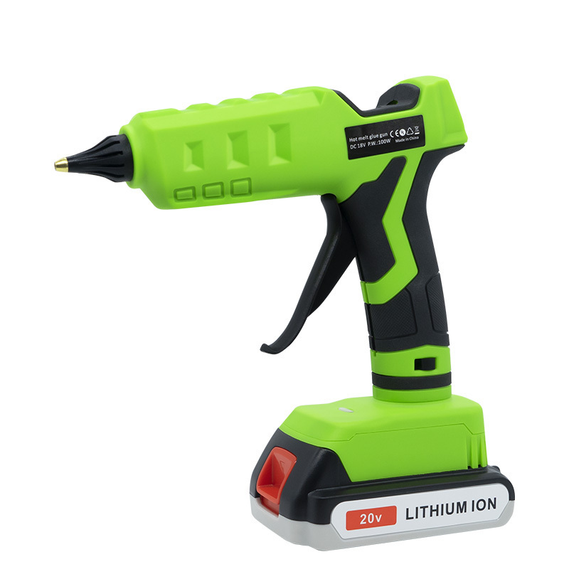 Glue Gun li-ion Battery Powered Full Size 11mm Sticks Use for Arts & Crafts(No battery tool bare) Customized 20V Cordless