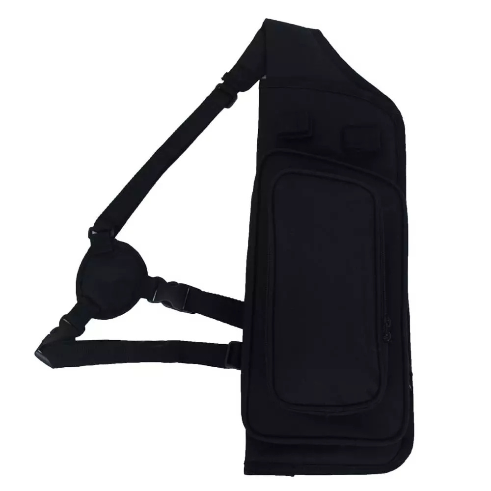 outdoor Large carrying Archery Hunting Bag Archery Arrow Quiver Tube with Back Strap Archery Arrow Case Holder