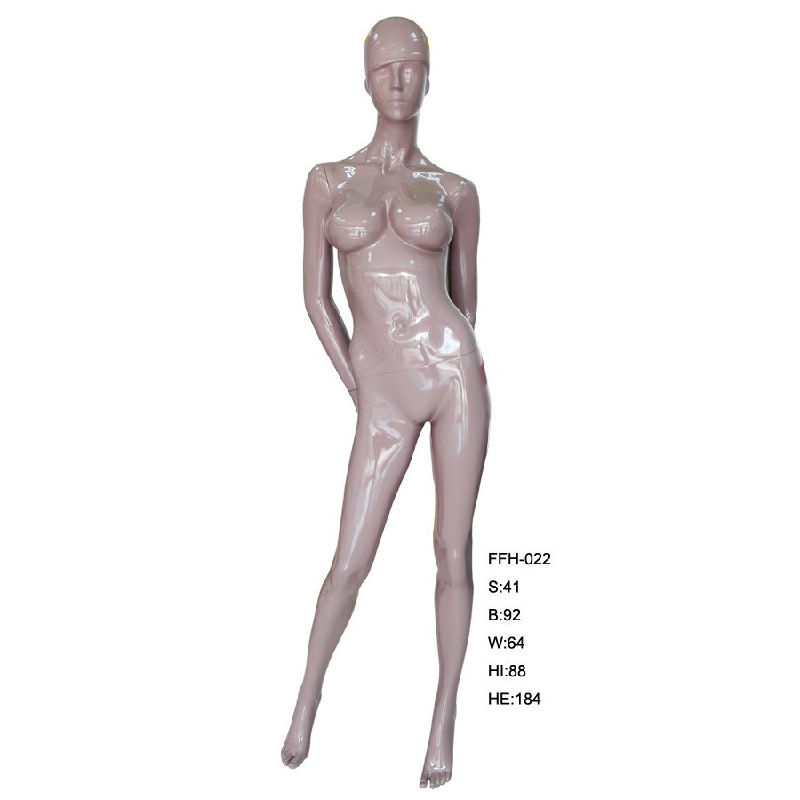 Fiberglass sexy big breast female mannequin