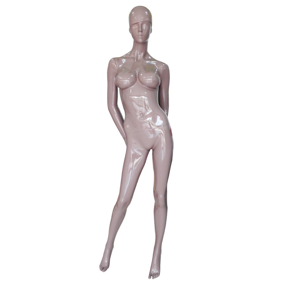 Fiberglass sexy big breast female mannequin