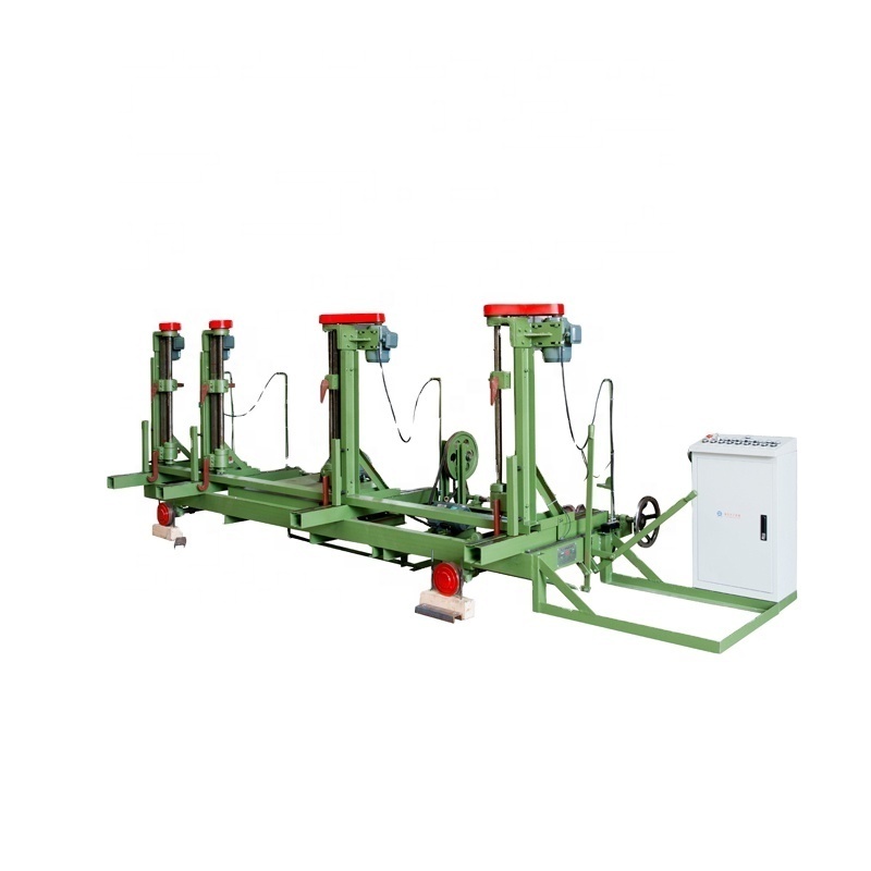 CE vertical sawmill Log Carriage wood band saw sawmill machine with a carriage for timber firewood hard wood