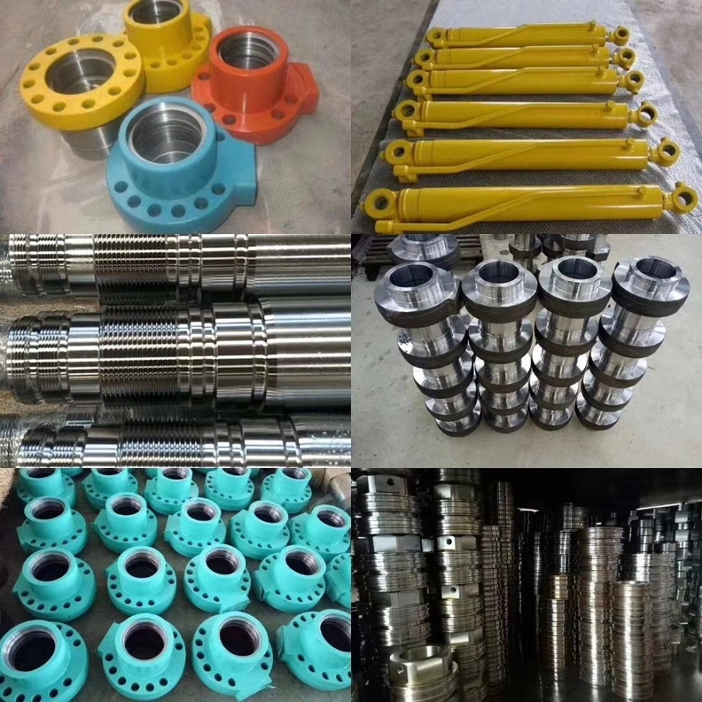 hydraulic cylinder manufacturing ,R210-7 R220-9-9S excavator arm boom bucket cylinders for excavator