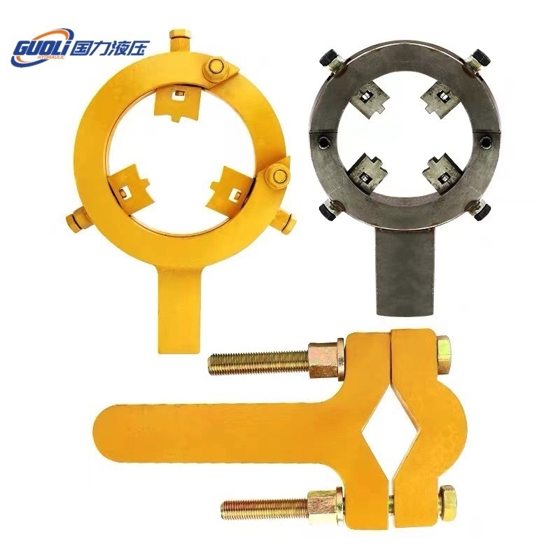 Construction Machinery Parts Professional 2-4 Claws Cylinder Gland Wrench, Hydraulic Cylinder Repair Tools for Excavator