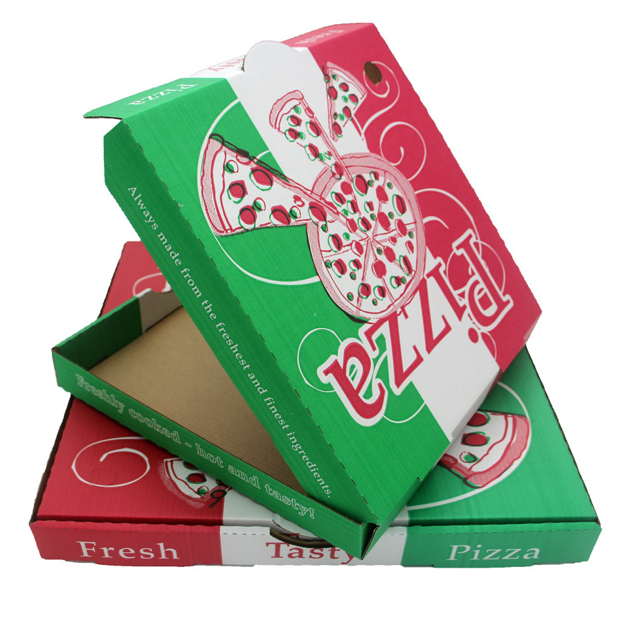 Wholesale manufacturer custom pizza carton takeaway box plain personalized pizza box