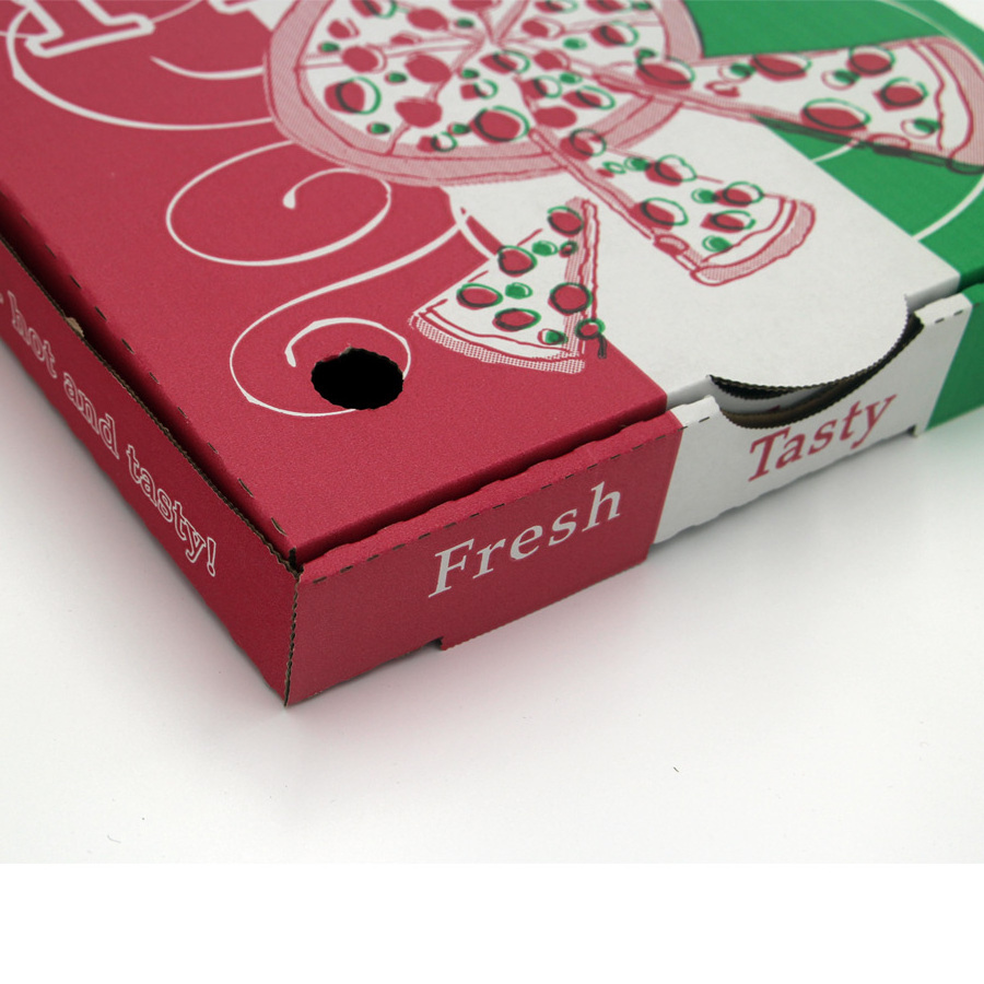 Wholesale manufacturer custom pizza carton takeaway box plain personalized pizza box