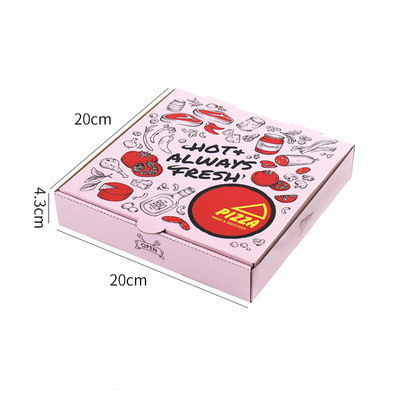 Pizza Box Disposable Pizza Paper Boxes High Quality Cartoon Wholesale 7