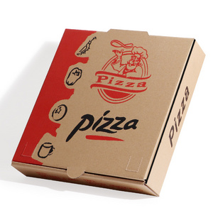 Hot sale custom color printed pizza packing box with logo design