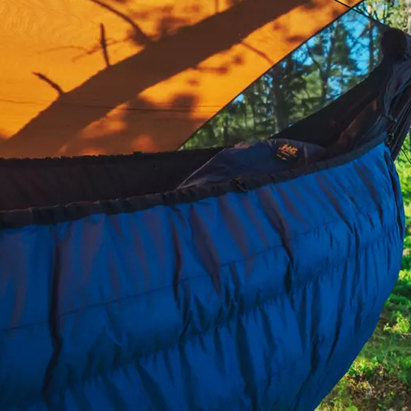 Duck Down Hammock Underquilt Camping Down Blanket Ultralight Warm Windproof Waterproof  Hammock Gear Sleeping Bag