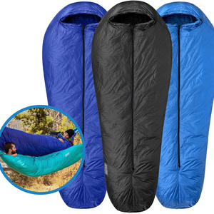 0 F Hiking  Camping Hammock Down Sleeping Bag - 4 Season, 800FP Goose Down Sleeping Bag - quilt Underquilt  topquilt