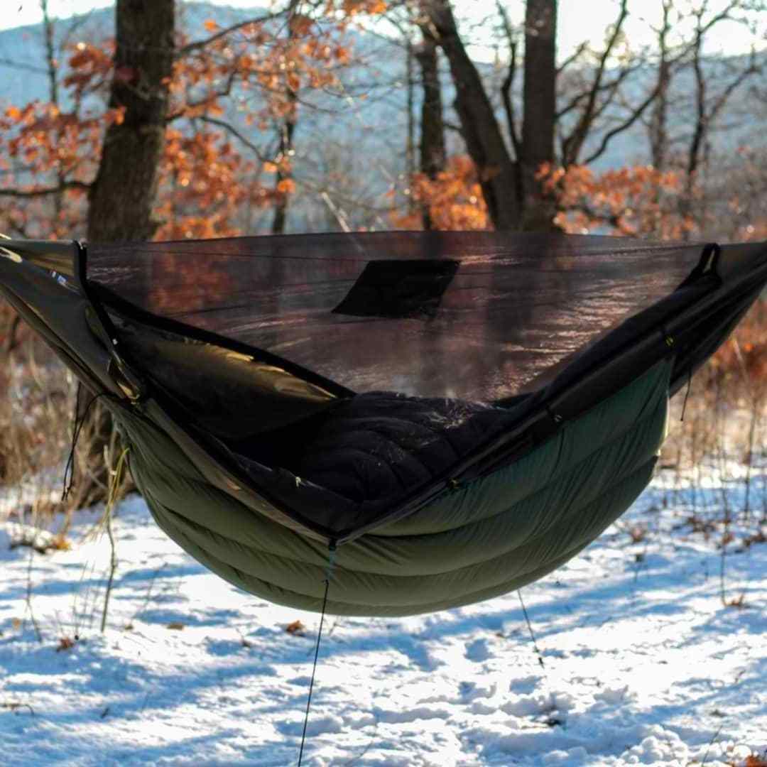 Winter Hammock Insulated Down Under quilt for Outdoor Camping Travel Hammocks Sleeping bags