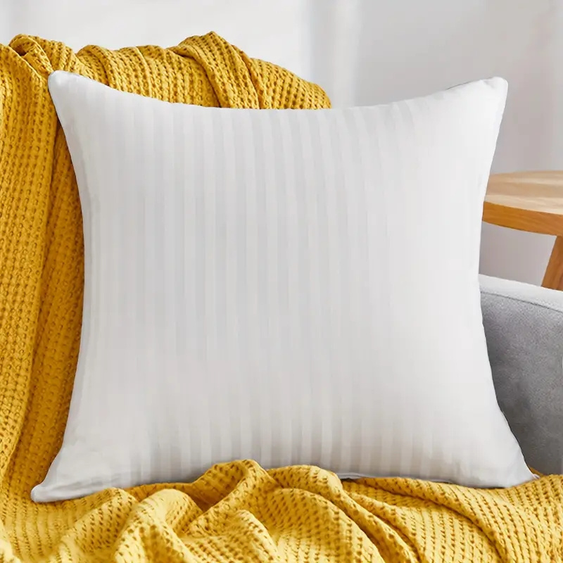 2Throw Pillow Insert,Square Cushion Inner Soft Fluffy Plump Stuffer Cushion Pillow Core White Pillow Insert Square Cushion core