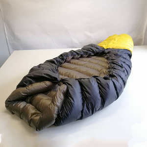 Outdoor travel warm goose/duck down sleeping bag windproof waterproof hammock topquilt blanket sleeping bag