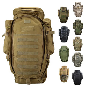 70L Tactical Backpack Molle Bag Rucksack Waterproof Men's Outdoor Camping Hiking Rucksack