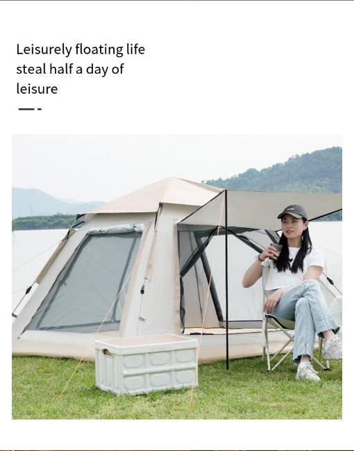 Newly produced beach easy set instant pop up outdoor camp ventilation sun shelters automatic camping tent