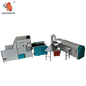 Automatic pillow making polyester ball fibre filling machine