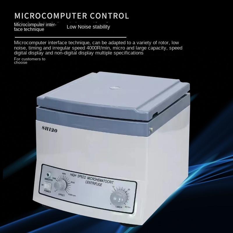 Laboratory Table Top Blood  Hematocrit Capillary Centrifuge 12 24 tubes microhematocrit blood Hematocrit centrifuge machine