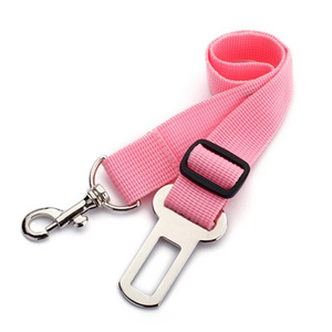 Pet Car Accessories universal Dog Car Harness Seat Belt Clip simple car seat belt for dogs