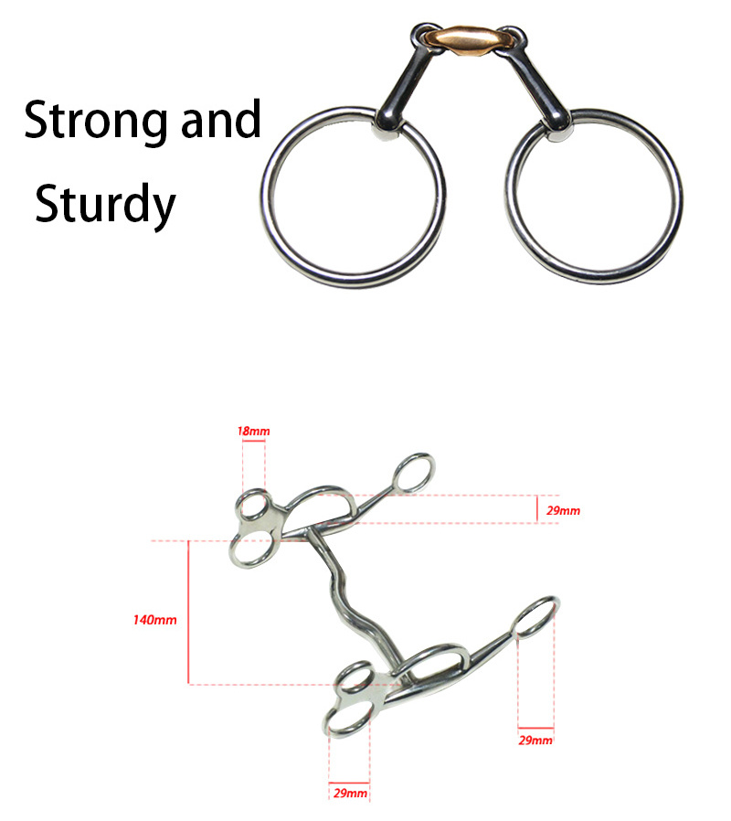 2022 Stainless steel horse bits riding equipment factory manufacturer supplier horse products