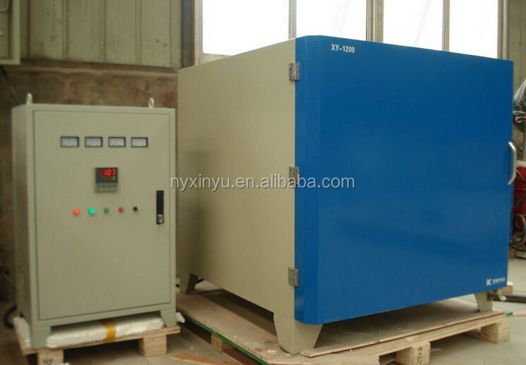 Nanyang Xinyu 1200 degree heat treatment ceramic oven for sintering 500x500x500mm 125L capacity muffle furnace MY