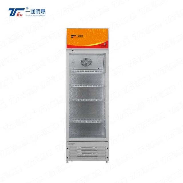 Explosion Proof Refrigerator Explosion Proof Cold Storage Showcase Explosion Proof Freezer BBG-300 134a 300L Vertical