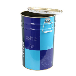 Factory Direct Sales stainless steel barrel metal tin containers for paint wholesale With Low Price