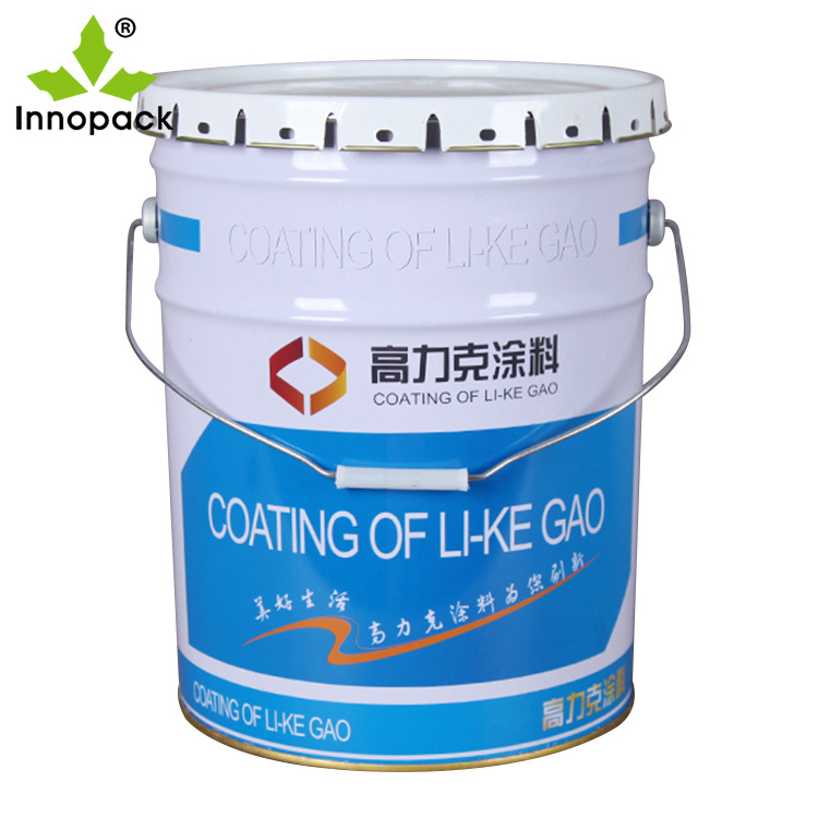 Factory supply 20L paint bucket metal bucket paint drums pails stainless steel barrel