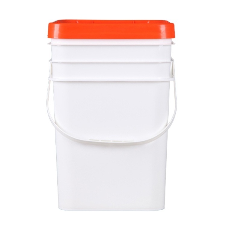 HDPE or PP Square 5 Gallon 20 L Thick Wall Plastic Storage Box