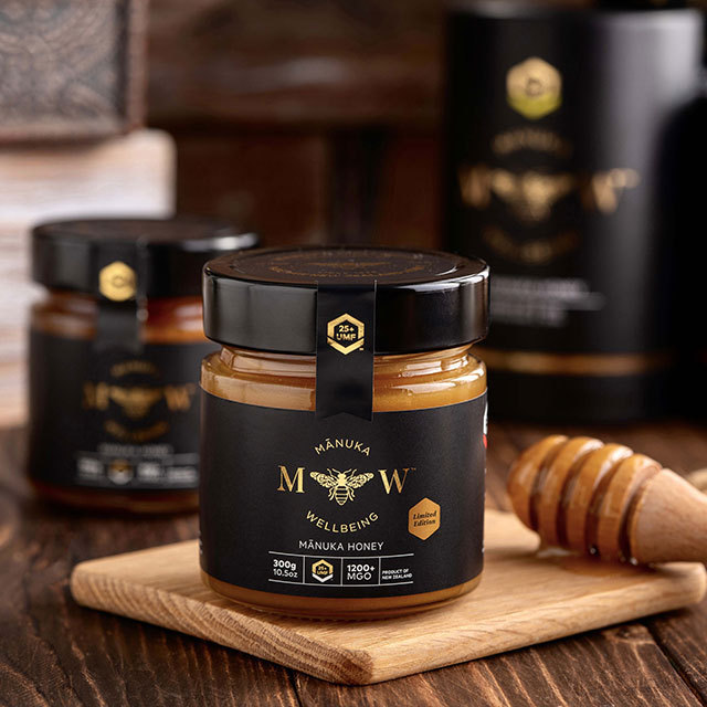 Manukawellbeing - Premium 100% New Zealand Manuka Honey, UMF 20+ / MGO 850 + 150G