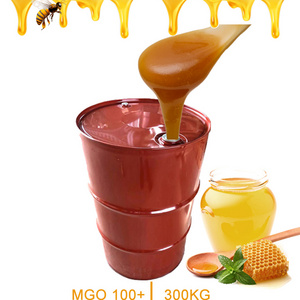 Wholesale New Zealand Bulk Premium MGO 100+ Raw Manuka Honey In 300KG Drum - Halal