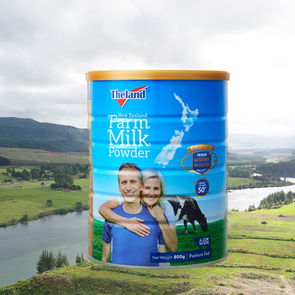 Healthy 800g Farm Milk Powder For Elderly Aged People Full Of Nutritious Healthy Milk Powder Wholesaler From New Zealand