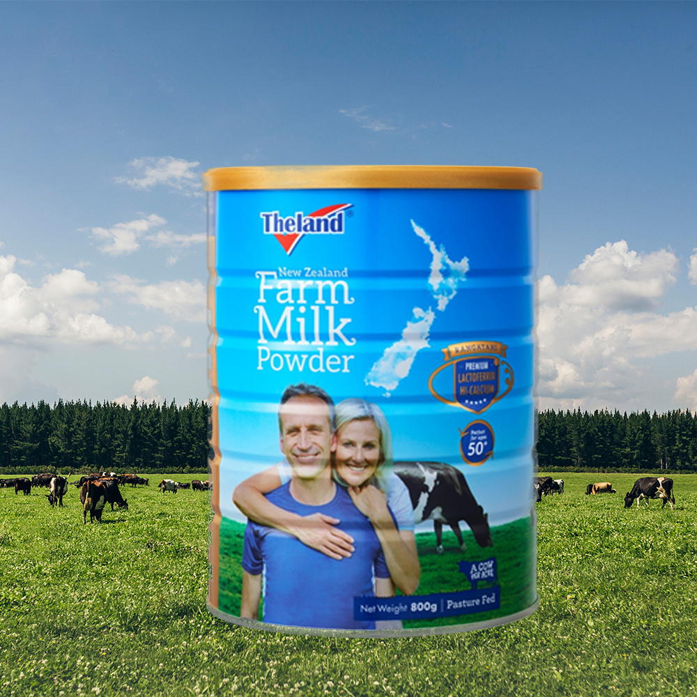 Healthy 800g Farm Milk Powder For Elderly Aged People Full Of Nutritious Healthy Milk Powder Wholesaler From New Zealand