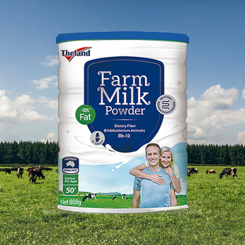 800g Farm Milk Powder (Elderly) For The bone Density Increment Full Of Calcium & Protein Ready To Export In Wholesales  Price