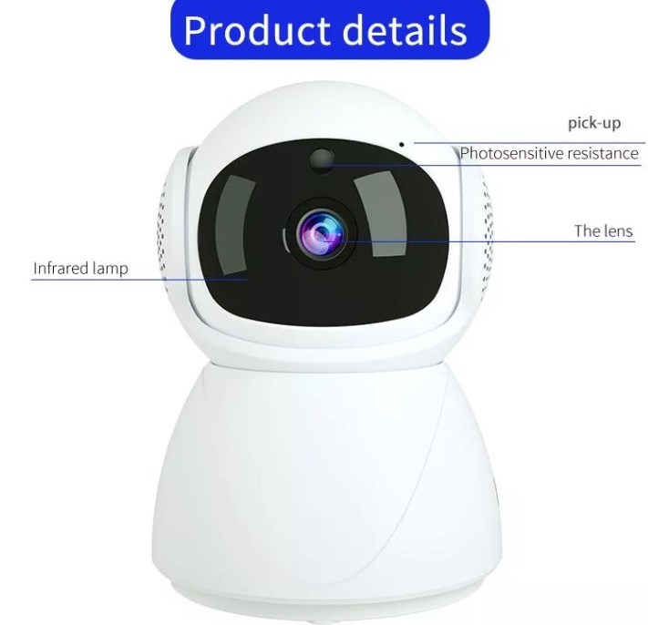 360 degree 1080P HD Wireless Wifi  Camera Smart Wireless Indoor IP Camera Security Surveillance CCTV PTZ Camera Baby Monitor