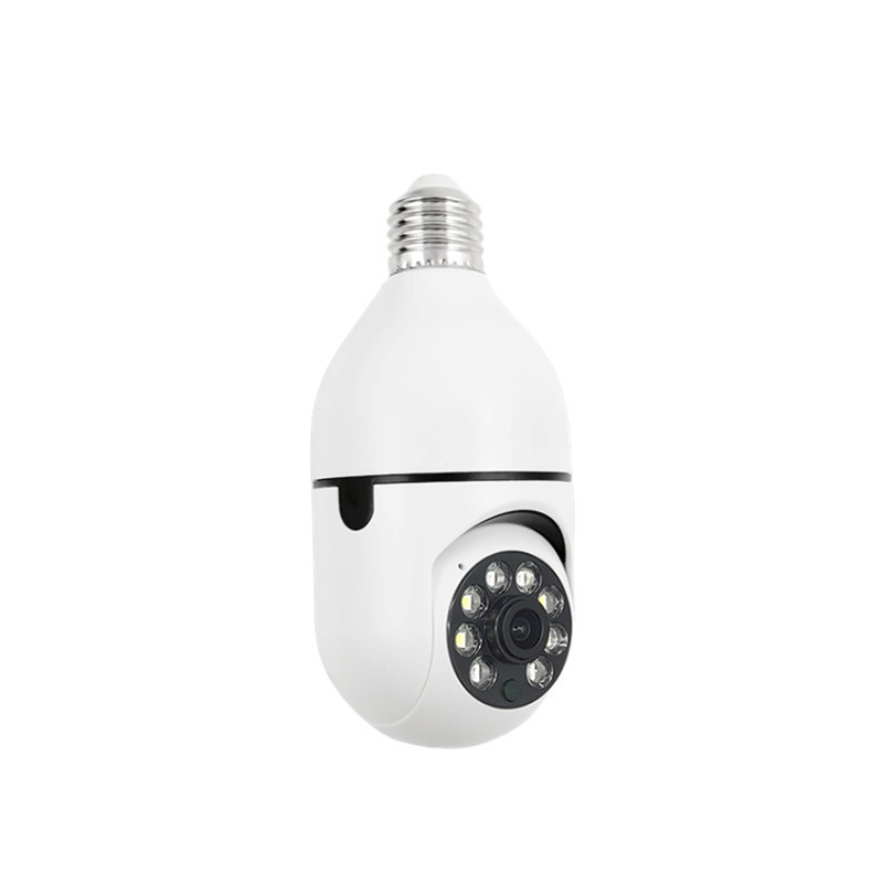 Smart home security wireless NIGHT VISION Hidden Light ceiling Bulb 3 In 1 Wireless WiFi light bulb security camera