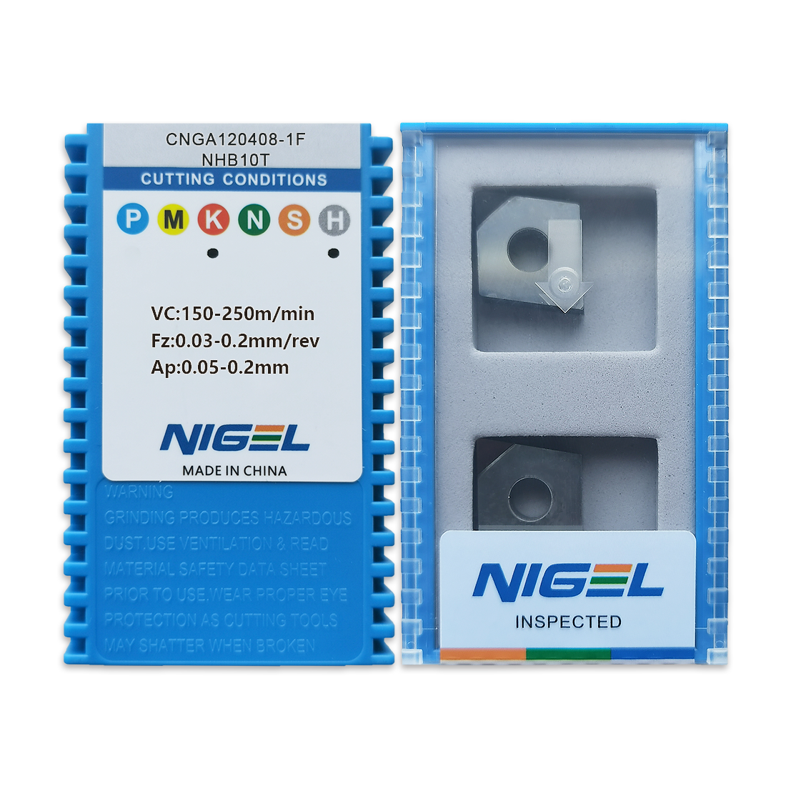 Nigel CNGA120408 high hardness diamond insert turning tool for cutter tools high-speed cutting for aluminum