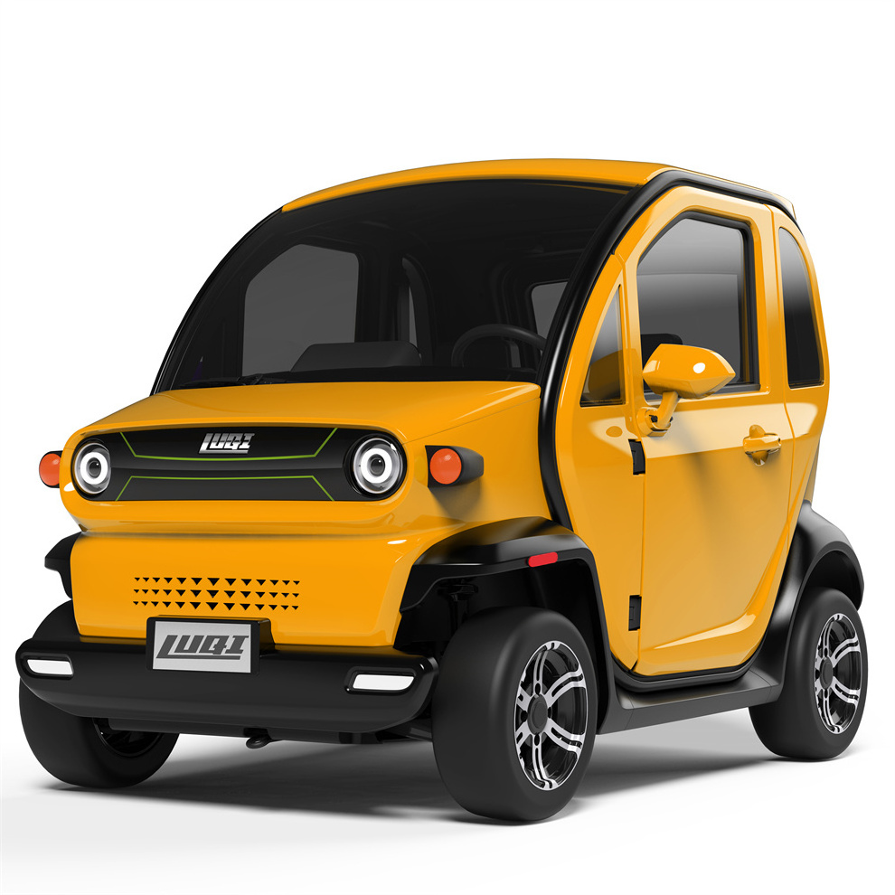 Wholesale Enclosed Adult Family Use Pick Up School Cars 4 Seats E Scooter Electric Car 4 Wheels For Sale