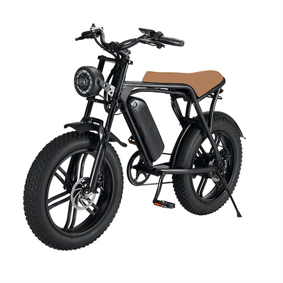 Folding Used 1000w Fold Motor Electric Bikes Fat tire Europe European Warehouse Fat tire Cheap Price For Sales Electric Bicycle