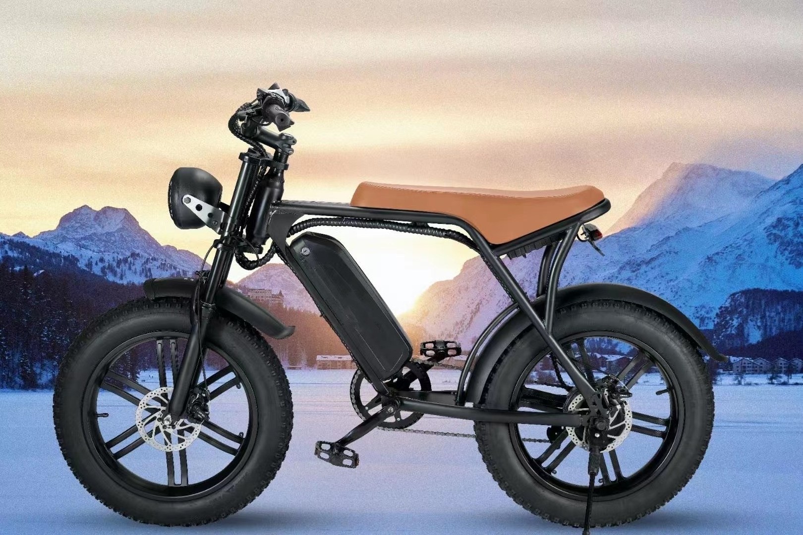 New Model Dirt Bike Electric Bicycle 60v 350w Electric City Bike