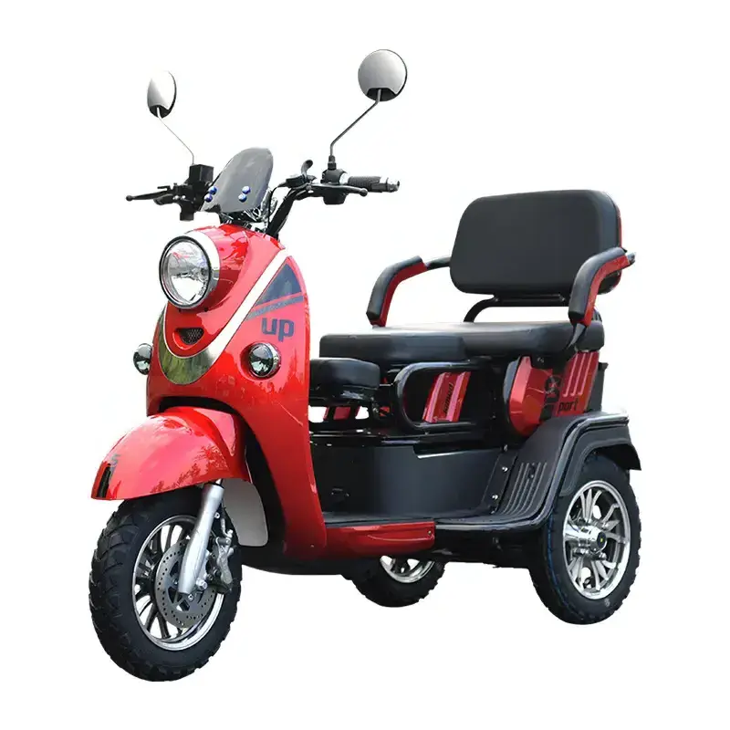 High Quality Mobility Scooter Electric Trike Lithium Battery Powered Adult Cargo 1000w Fat Tire Three Wheels Electric Tricycle